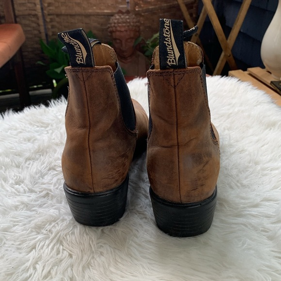 Blundstone Brown Chelsea Boots - Picture 3 of 6